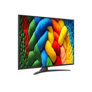 LG Телевізор LG NanoCell AI NANO81 | 55 дюймів | 4K Smart TV | 2025, Телевізор LG NanoCell NANO80 TV, вигляд іззаду., 55NANO81A6A, thumbnail 3