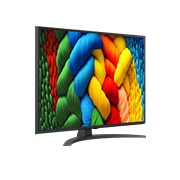 LG Телевізор LG NanoCell AI NANO81 | 43 дюймів | 4K Smart TV | 2025, Телевізор LG NanoCell NANO80 TV, вигляд іззаду., 43NANO81A6A, thumbnail 3