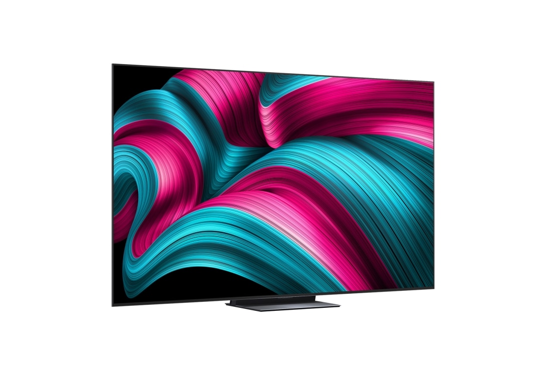 LG Телевізор LG OLED evo AI C5 | 83 дюймів | 4K Smart TV | 2025, Left view, OLED83C54LA, thumbnail 2