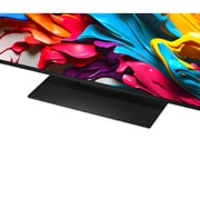 LG Телевізор LG QNED evo AI QNED9M MiniLED | 65 дюймів | 4k Smart TV | 2025, 3D holographic flower in many different shades and hues against a black background. The definition and detail of the flower shows off QNED MiniLED's capability to produce visuals with exceptional colo, 65QNED9MA6B, thumbnail 8