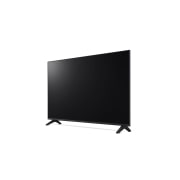 LG Телевізор LG QNED AI QNED70 | 43 дюймів | 4k Smart TV | 2025, Вигляд спереду та збоку телевізора LG QNED AI QNED70 4K Smart TV, що показує його розміри довжини, ширини, висоти та глибини., 43QNED70A6A, thumbnail 4