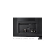 LG Телевізор LG QNED AI QNED70 | 43 дюймів | 4k Smart TV | 2025, Вигляд спереду та збоку телевізора LG QNED AI QNED70 4K Smart TV, що показує його розміри довжини, ширини, висоти та глибини., 43QNED70A6A, thumbnail 12