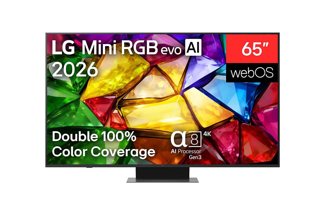 LG Телевізор LG Mini RGB evo AI MRGB87 | 65 дюймів | 4K Smart TV | 2026, 65MRGB87B6B, thumbnail 2
