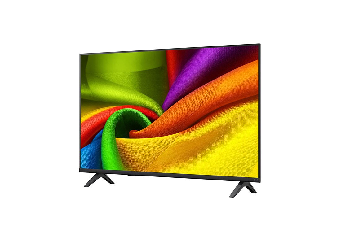 LG Телевізор LG NANO 4K UHD AI NU90 | 43 дюймів | 4K Smart TV | 2026, Процесор alpha 7 AI 4K Gen9 монітора LG NANO 4K UHD AI NU90 світиться в центрі жовтої плати, підкреслюючи розумнішу та потужнішу обробку за допомогою штучного інтелекту, яка покращує чіткість зображен, 43NU900B6LA, thumbnail 6