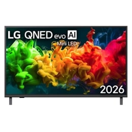 Телевізор LG QNED AI evo AI QNED80 Mini LED | 43 дюймів | 4K Smart TV | 20262