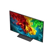 LG Телевізор LG QNED evo AI Mini LED | 55 дюймів | 4K Smart TV | 2026, LG Shield, застосований до LG QNED evo AI QNED82 Mini LED, зображений з логотипом LG Shield у центрі, значками безпеки знизу та значком лауреата CES Innovation Awards 2026 угорі, що символізує захист даних та системи., 55QNED83B6A, thumbnail 7
