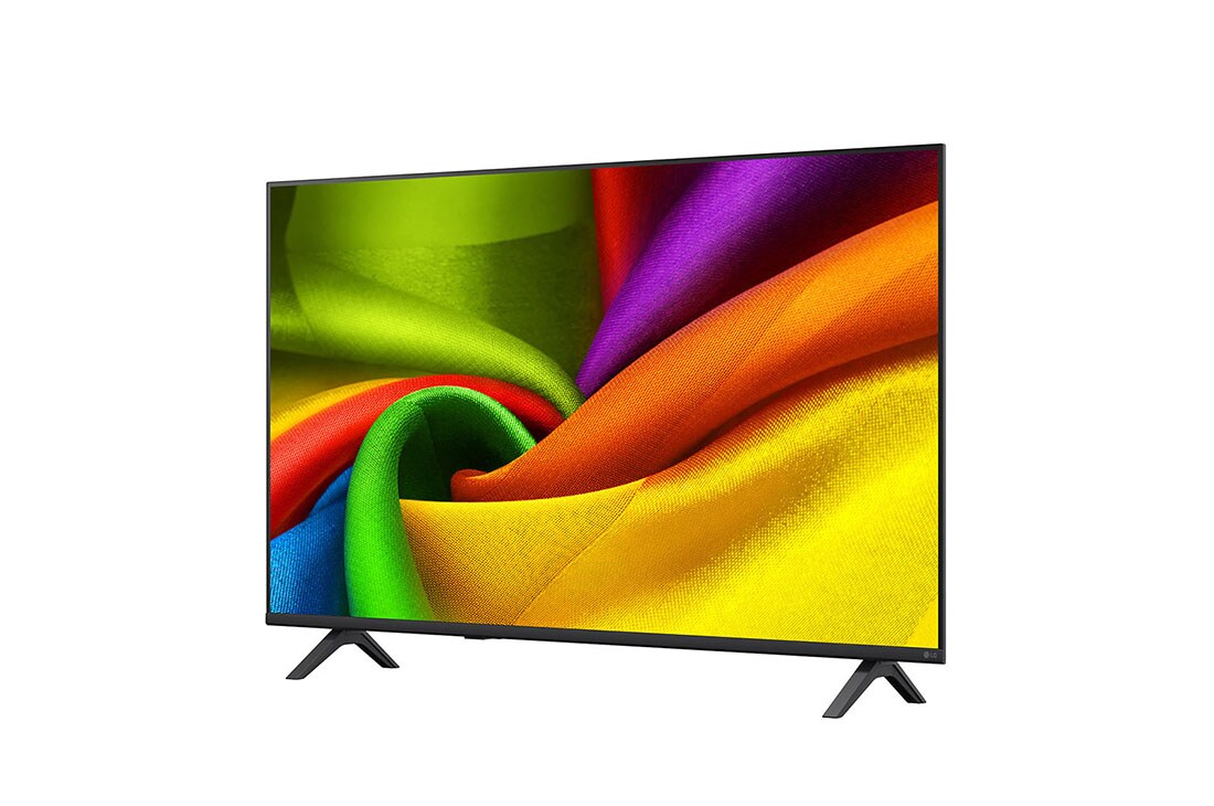 LG Телевізор LG NANO 4K UHD AI NU90 | 50 дюймів | 4K Smart TV | 2026, Процесор alpha 7 AI 4K Gen9 монітора LG NANO 4K UHD AI NU90 світиться в центрі жовтої плати, підкреслюючи розумнішу та потужнішу обробку за допомогою штучного інтелекту, яка покращує чіткість зображен, 50NU900B6LA, thumbnail 6