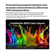 LG Телевізор LG QNED AI evo AI QNED80 Mini LED | 50 дюймів | 4K Smart TV | 2026, LG QNED evo AI QNED80 Mini LED з технологією Dynamic QNED Color Pro наповнює екран яскравими, плавними сплесками різнокольорового, схожого на фарбу руху, демонструючи покращену яскравість кольорів, сертифіковану для 100% колірного об'єму., 50QNED80B6B, thumbnail 7