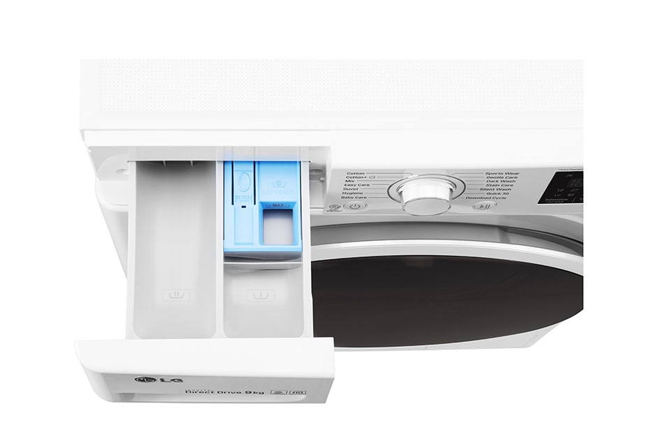 LG Стандартна пральна машина, технологія 6 Motion™, LG ThinQ™ по NFC, 9 кг, F4J6VN0W, thumbnail 10