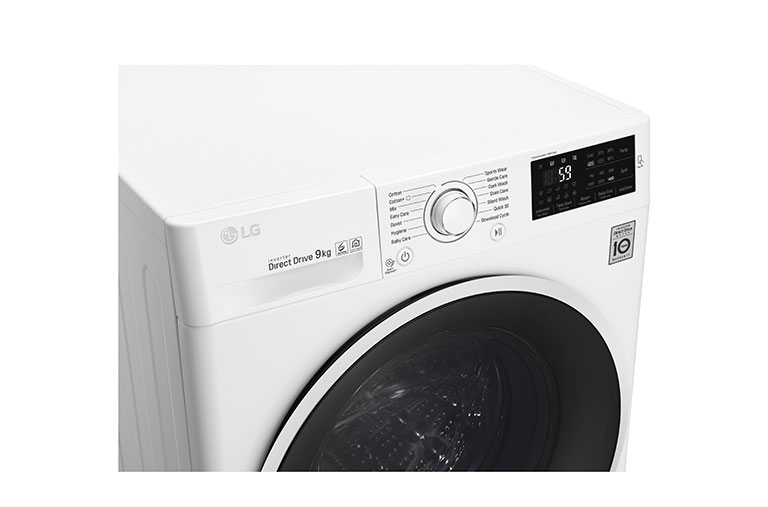 LG Стандартна пральна машина, технологія 6 Motion™, LG ThinQ™ по NFC, 9 кг, F4J6VN0W, thumbnail 5