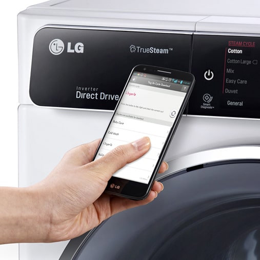 LG Вузька з функцією прання парою TrueSteam™, FH2U1HBS2, thumbnail 4