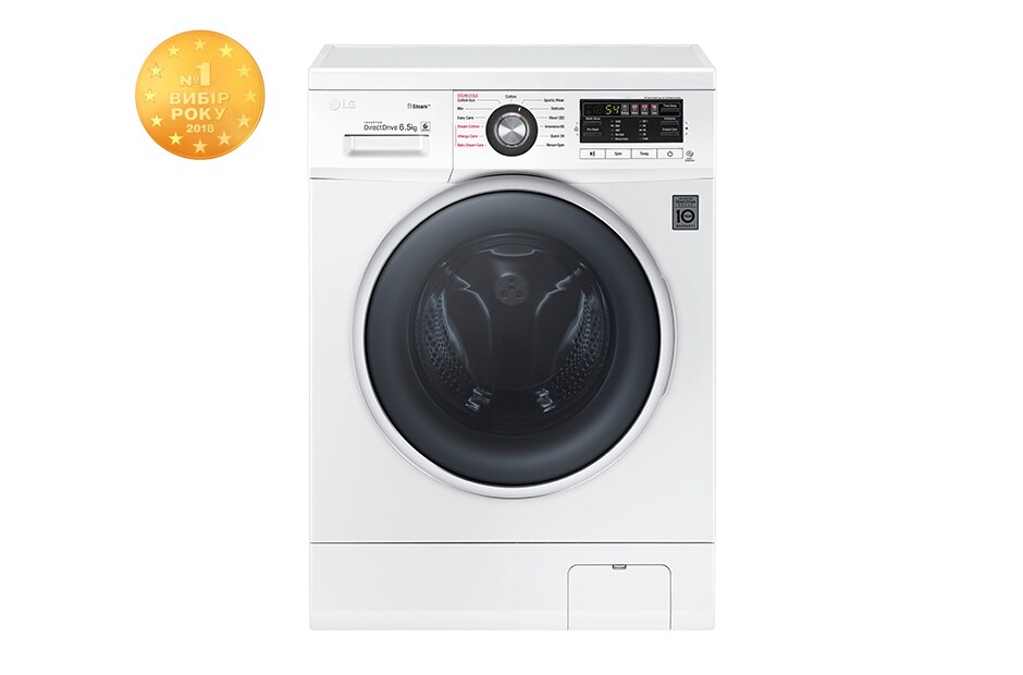LG Вузька з функцією прання парою Spa Steam®, FH296WDS