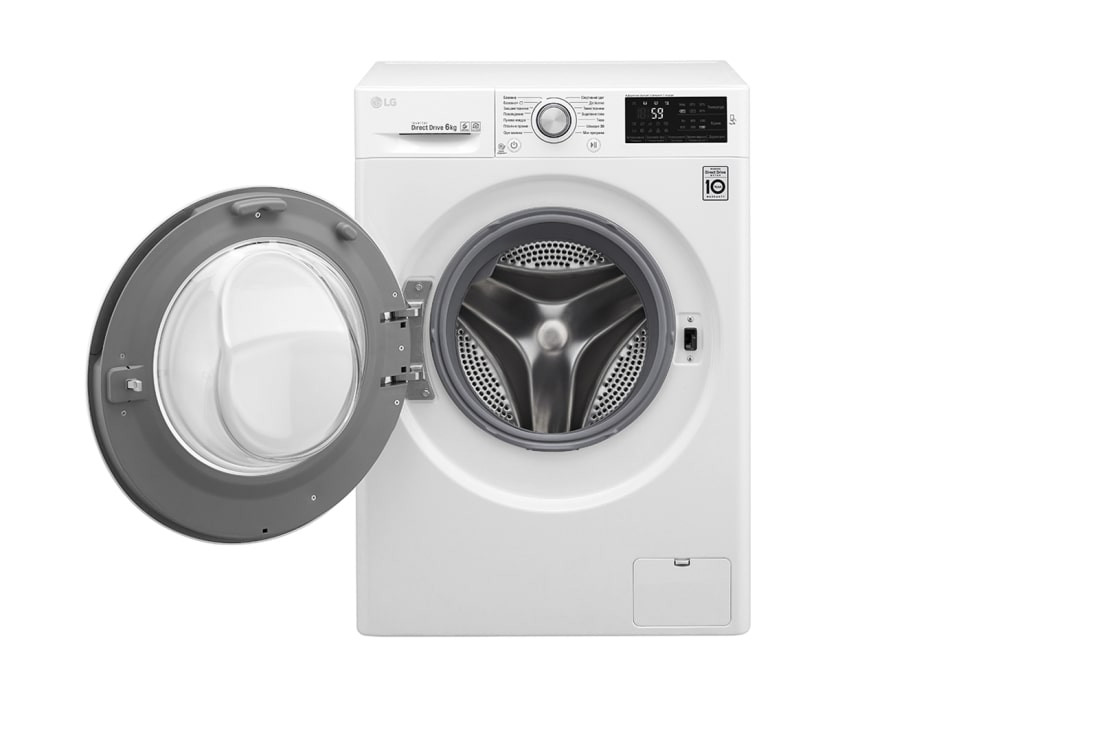 LG Вузька пральна машина з технологією 6 Motion™ та інверторним прямим приводом , 6 кг, F0J5NN4W, thumbnail 3