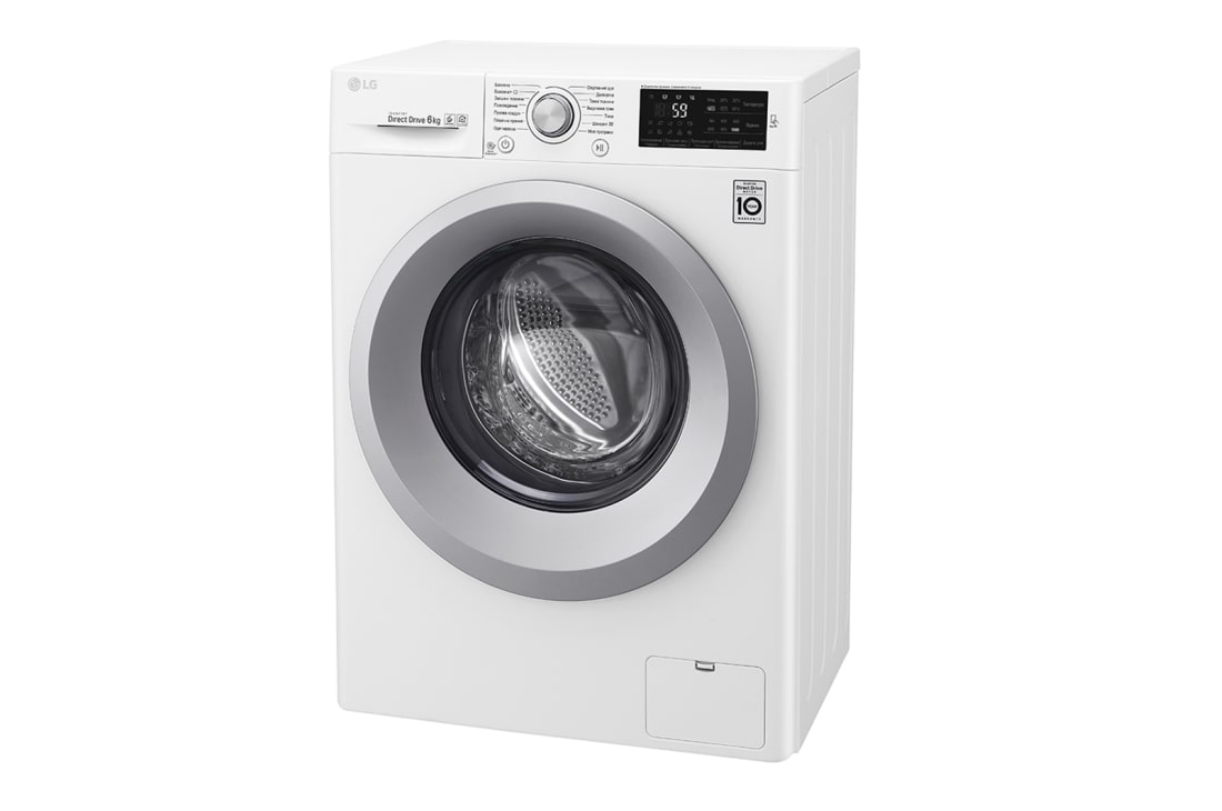 LG Вузька пральна машина з технологією 6 Motion™ та інверторним прямим приводом , 6 кг, F0J5NN4W, thumbnail 5