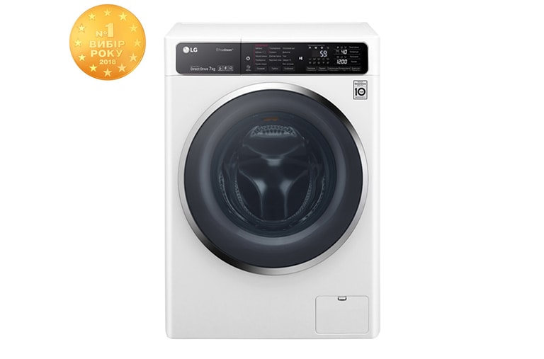 LG Вузька з функцією прання парою TrueSteam™, F2H9HS2W, thumbnail 1