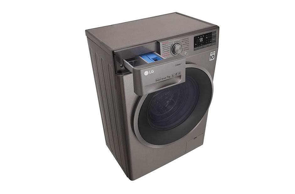 LG Вузька з функцією прання парою Spa Steam®, F2J7HS8S, thumbnail 10