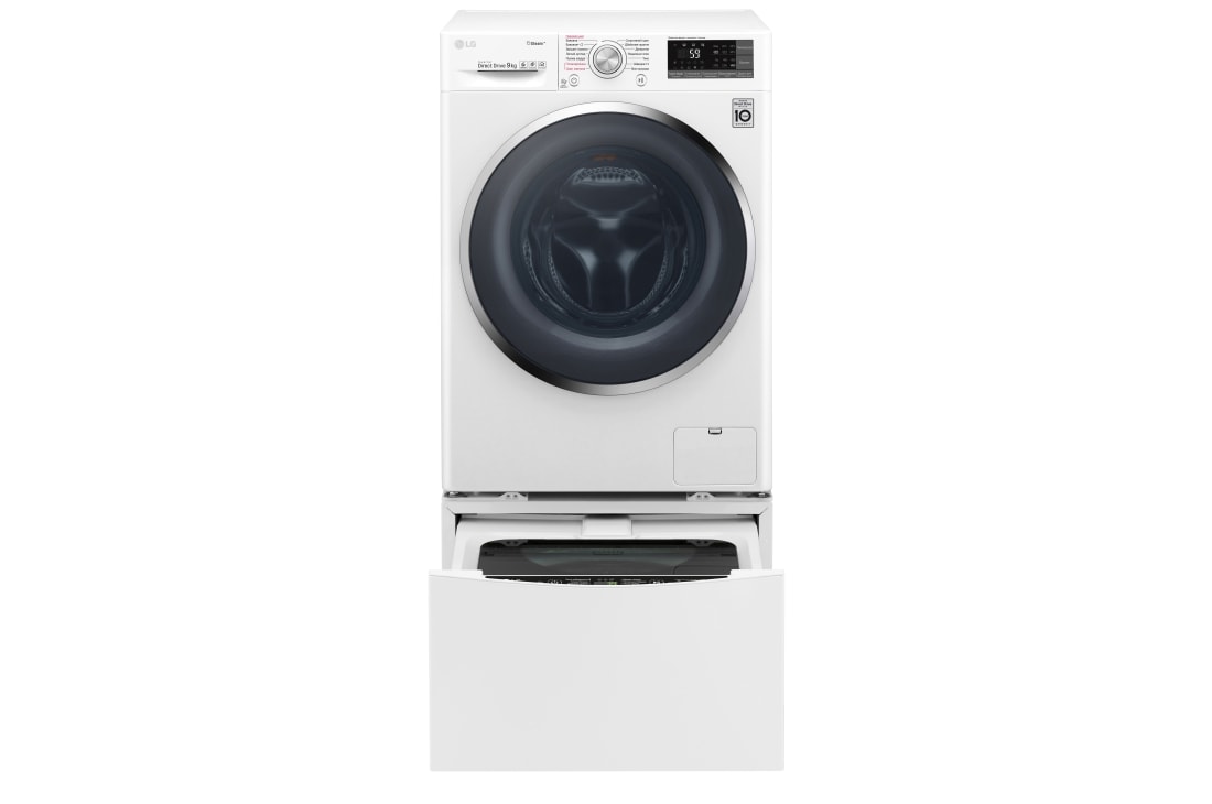 LG Пральна машина LG TWINWash™ з подвійним завантаженням, F4J7VYP2WD, thumbnail 4