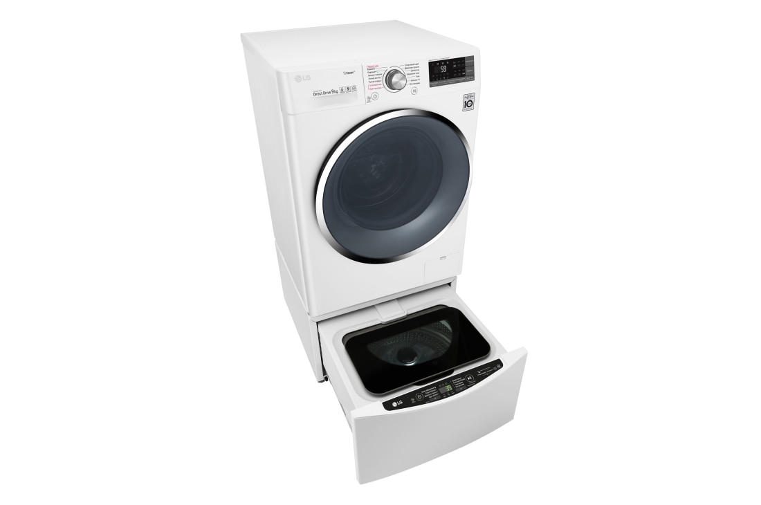 LG Пральна машина LG TWINWash™ з подвійним завантаженням, F4J7VYP2WD, thumbnail 12