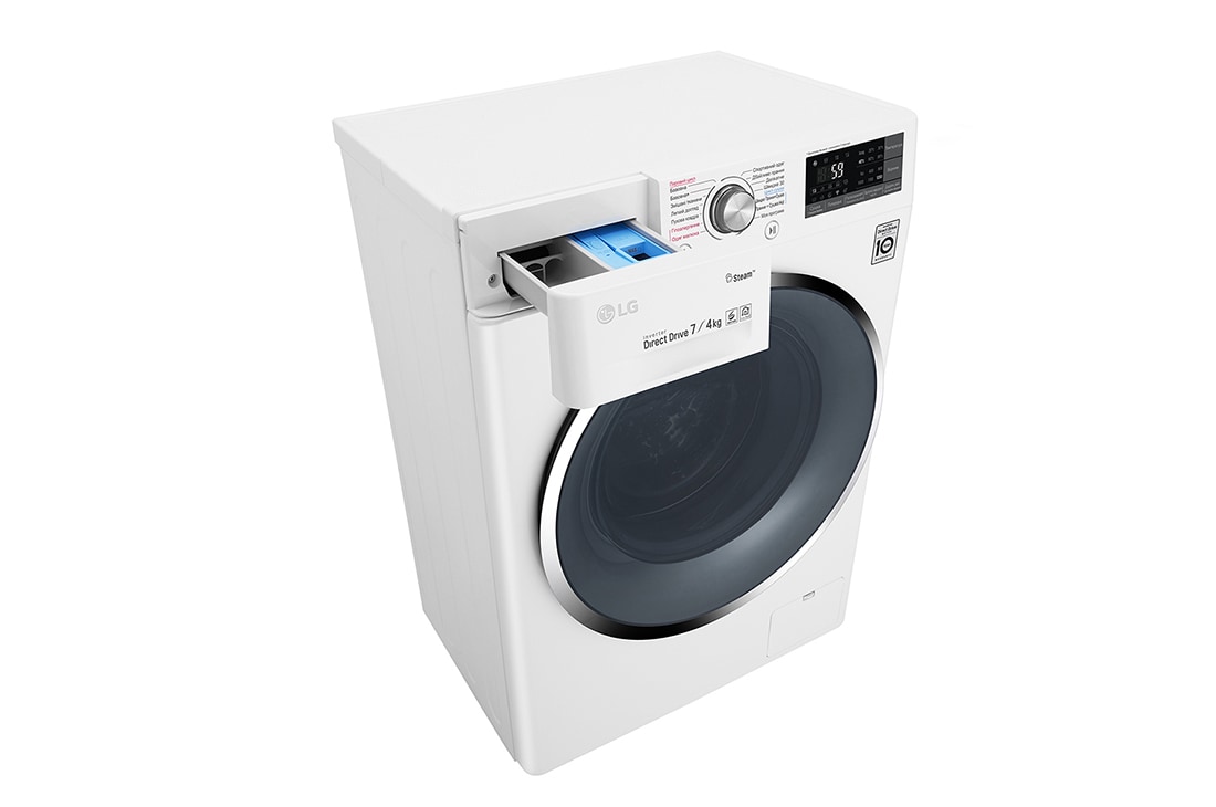LG Вузька прально-сушильна машина | 6 Motion™ | Steam™ | 7/4 кг, F2J7HG2W, thumbnail 8