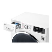 LG Вузька прально-сушильна машина | 6 Motion™ | Steam™ | 7/4 кг, F2J7HG2W, thumbnail 6