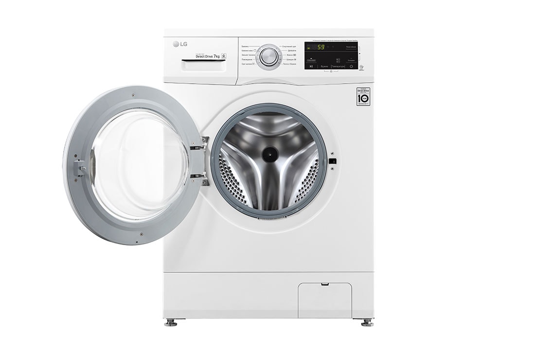 LG Вузька пральна машина | 6 Motion™ | Inverter Direct Drive™ | 7 кг, F2J3HN1W, thumbnail 2