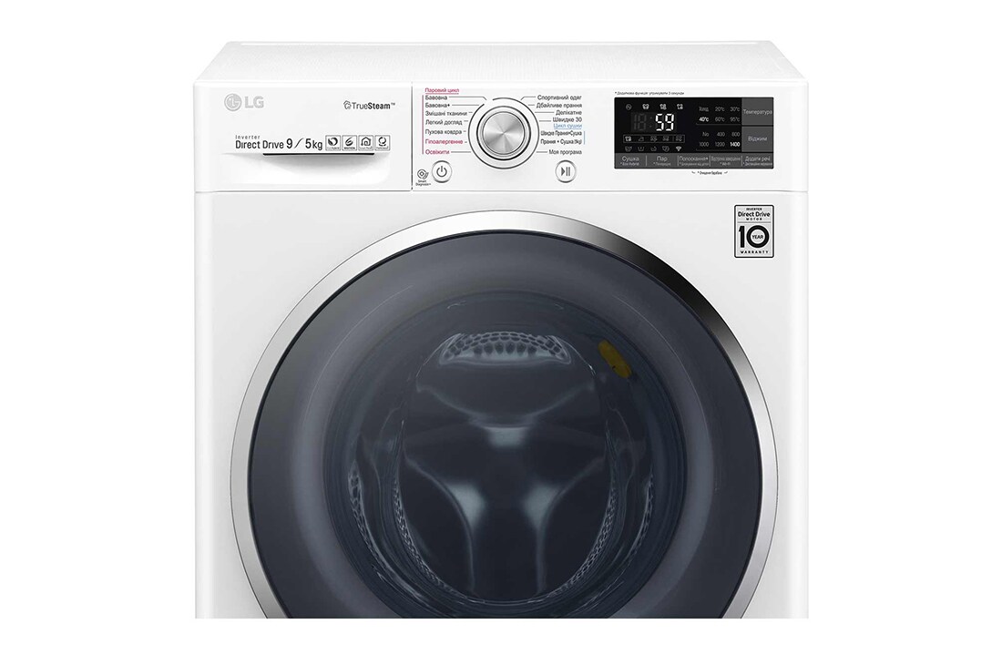 LG З функціями сушки та прання парою TrueSteam®, F4J7VH2W, thumbnail 4