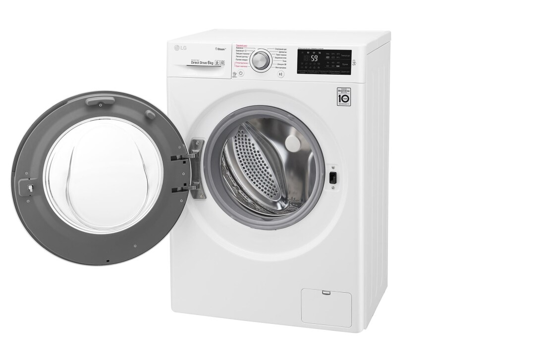 LG Вузька з функцією прання парою Spa Steam®, F0J6NSW1W, thumbnail 13