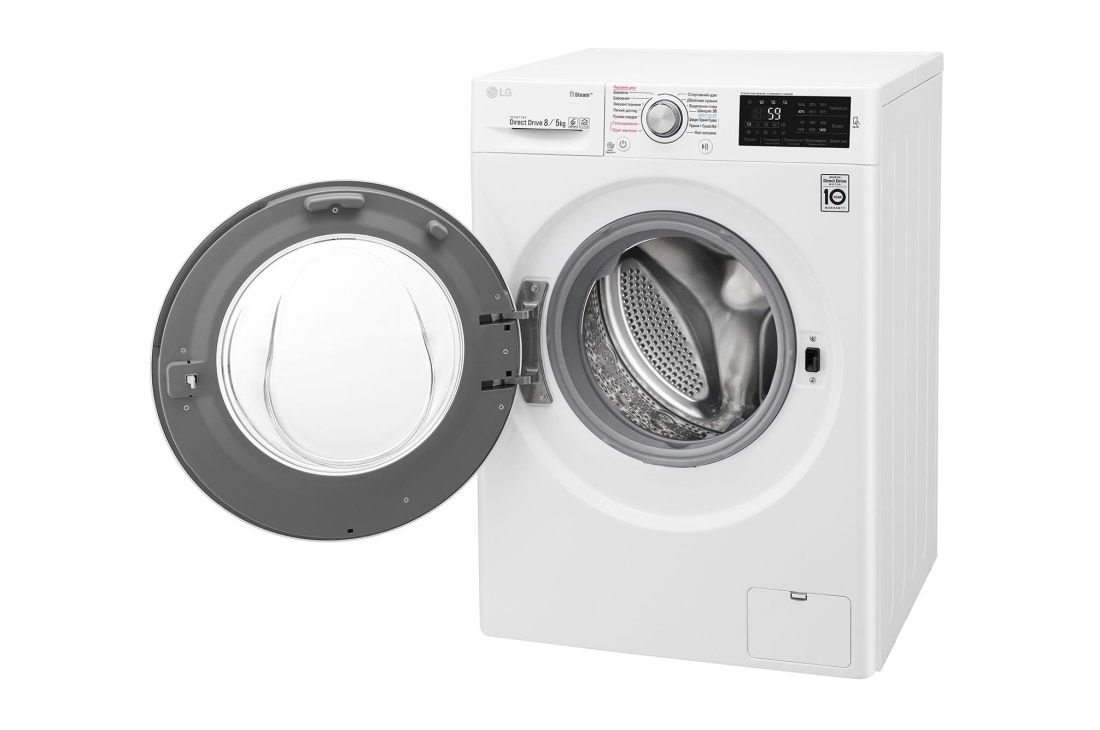 LG З функціями сушки та прання парою Spa Steam®, F4J6TGW1W, thumbnail 13