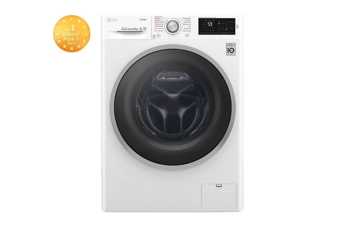 LG З функцією прання парою Spa Steam®, F4J6TSW1W