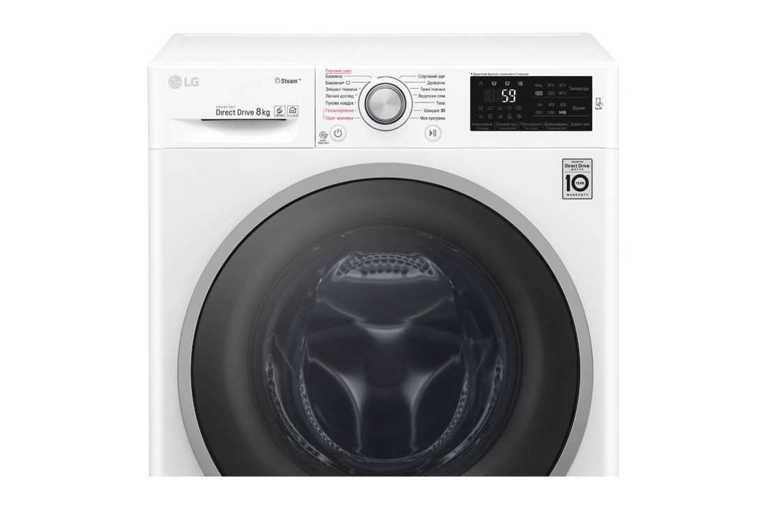 LG З функцією прання парою Spa Steam®, F4J6TSW1W, thumbnail 5