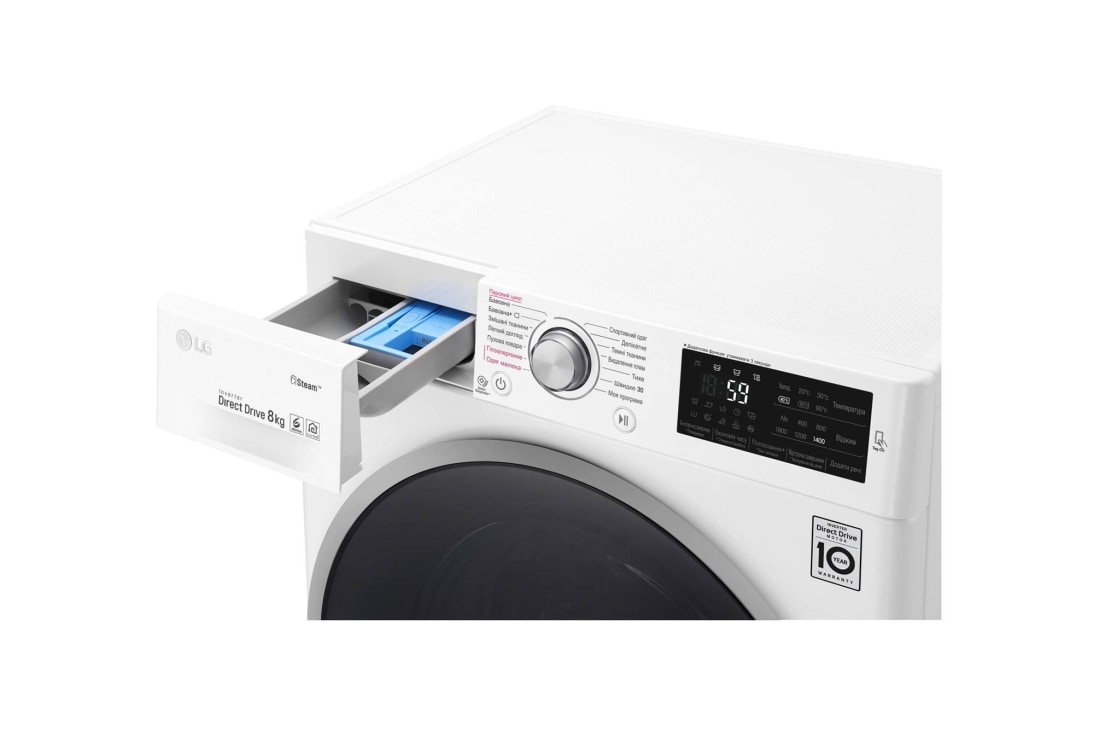 LG З функцією прання парою Spa Steam®, F4J6TSW1W, thumbnail 6