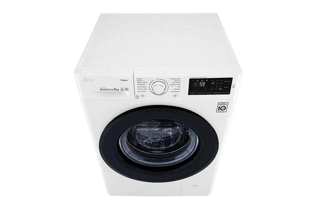 LG Стандартна пральна машина, технологія 6 Motion™, LG ThinQ™ по NFC, 8 кг, F4J5TN9W, thumbnail 10