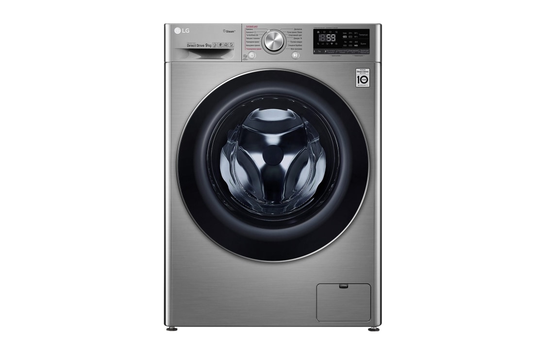 LG Стандартна пральна машина | AI DD™ | TurboWash™ | 9 кг, F4V7VW9T