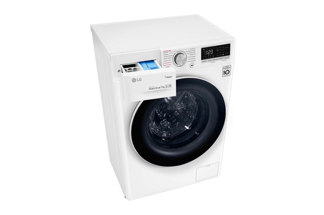 LG Вузька пральна машина з технологією AI DD™ та функцією прання парою Steam™, 7 кг, F2R5HS0W, thumbnail 9
