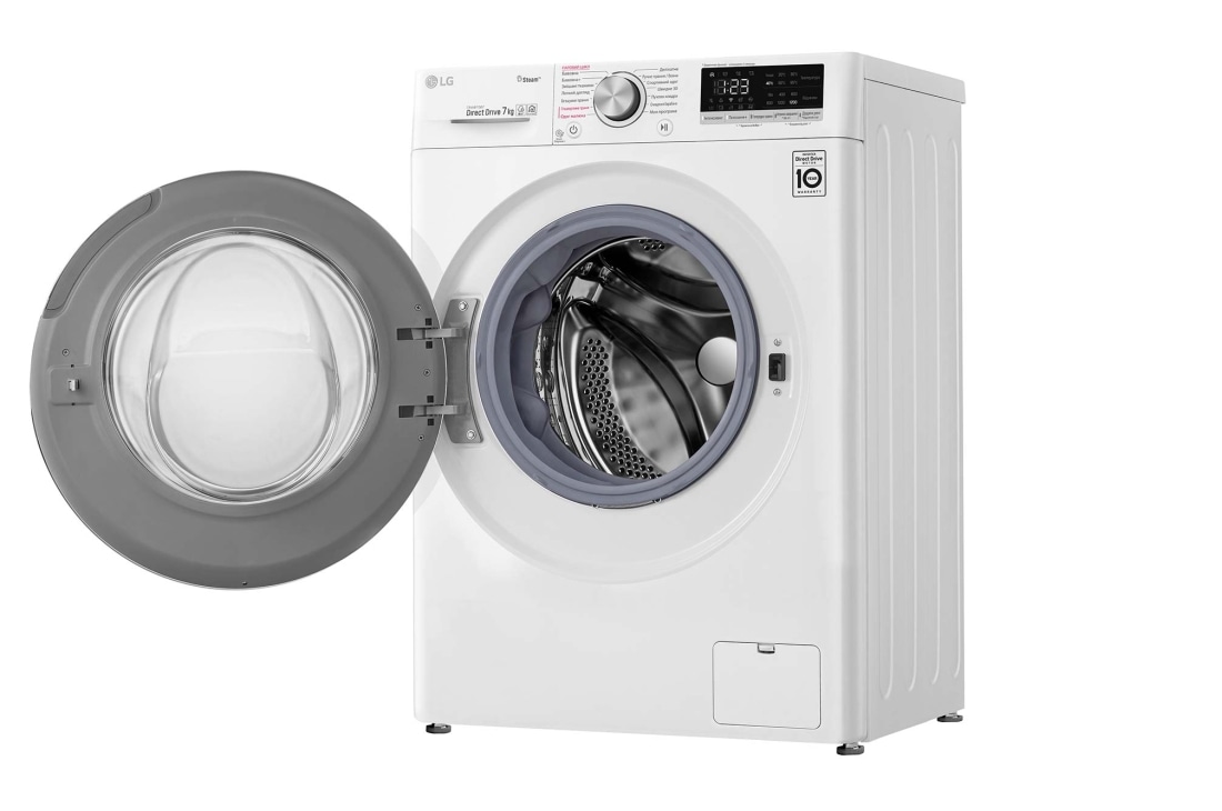 LG Вузька пральна машина з технологією AI DD™ та функцією прання парою Steam™, 7 кг, F2R5HS0W, thumbnail 12