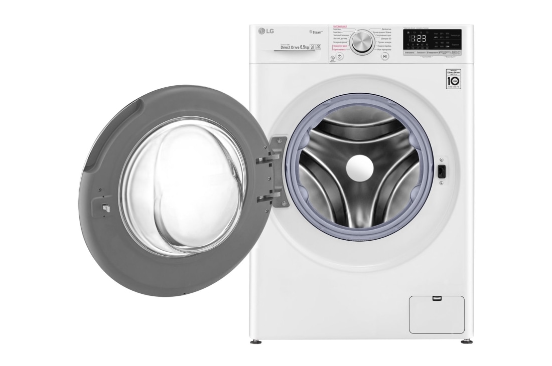 LG Вузька пральна машина з технологією AI DD™ та функцією прання парою Steam™, 6,5 кг, F2R5WS0W, thumbnail 2