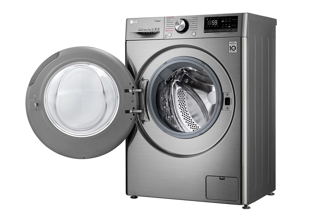 LG Вузька пральна машина з технологією AI DD™ та функціями прання парою Steam™ та швидкого прання TurboWash™, 7 кг, F2R9HS9T, thumbnail 11