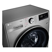 LG Вузька пральна машина з технологією AI DD™ та функціями прання парою Steam™ та швидкого прання TurboWash™, 7 кг, F2R9HS9T, thumbnail 3
