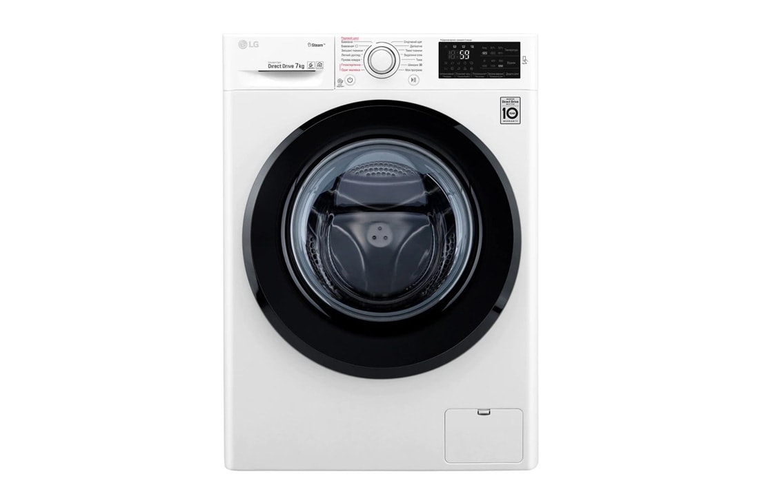 LG Вузька пральна машина | 6 Motion™ | Steam™ | 7 кг, F2J5HS6W