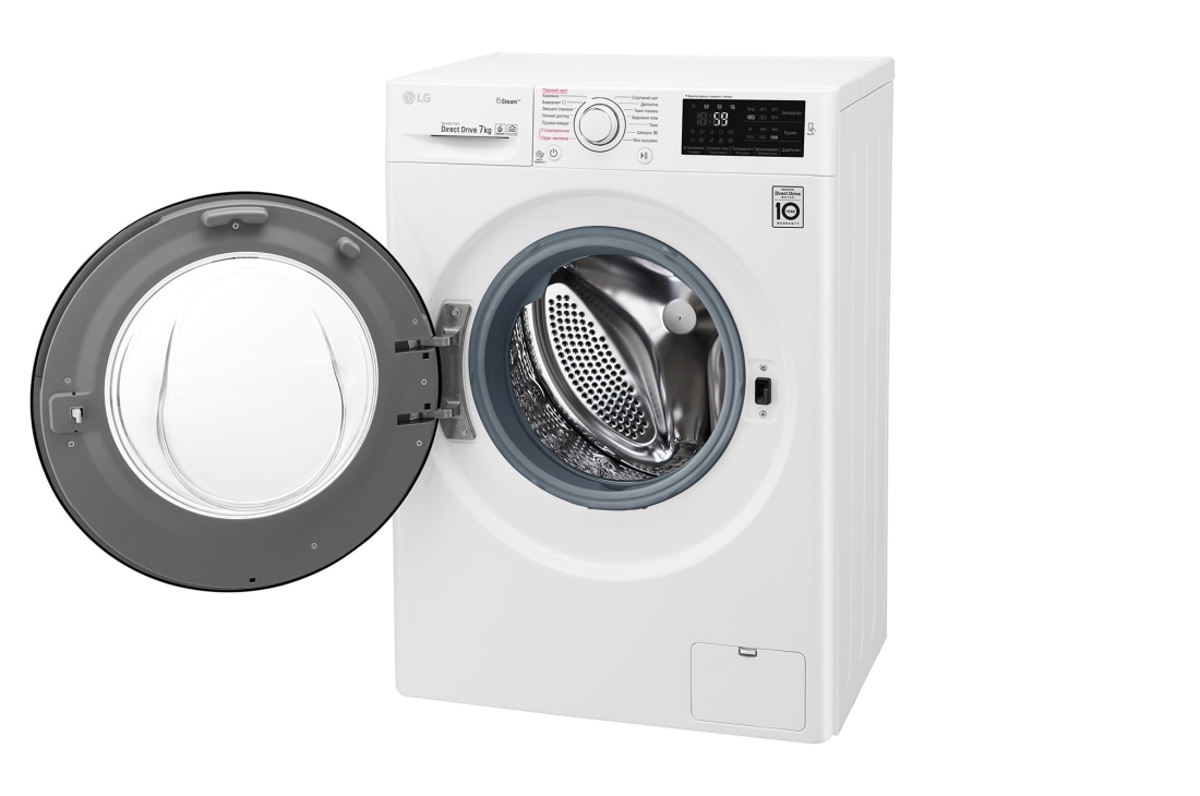 LG Вузька пральна машина | 6 Motion™ | Steam™ | 7 кг, F2J5HS6W, thumbnail 5