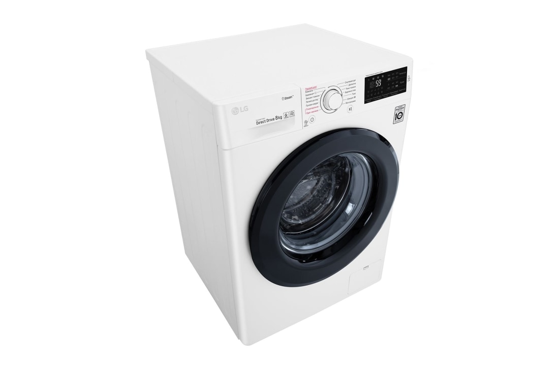 LG Стандартна пральна машина, технологія 6 Motion™, прання парою SpaSteam™, LG ThinQ™ по NFC, 8 кг, F4J5TS6W, thumbnail 12