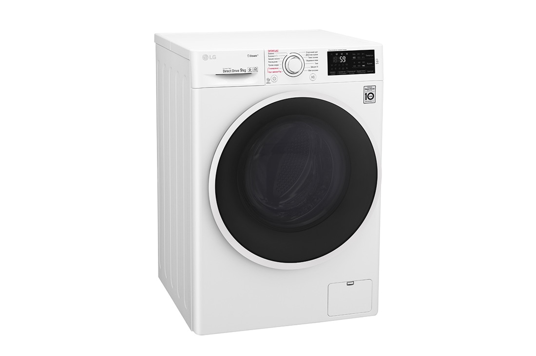 LG Стандартна пральна машина, технологія 6 Motion™, прання парою SpaSteam™, LG ThinQ™ по NFC, 9 кг, F4J6VS0W, thumbnail 2