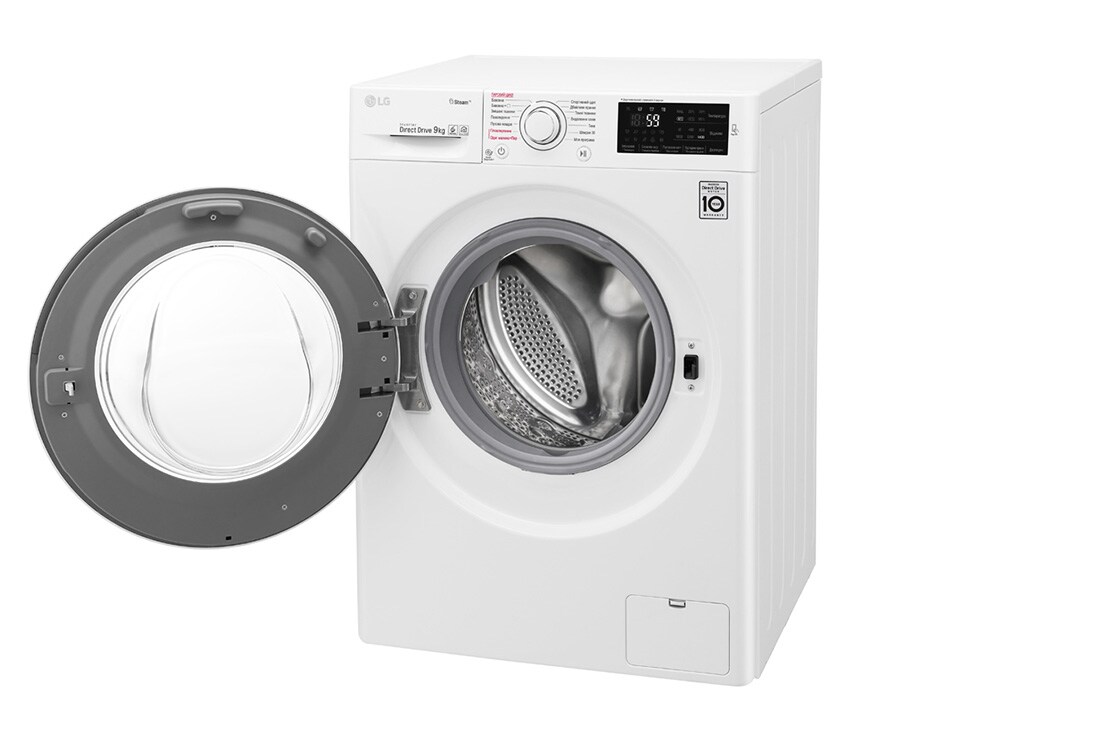 LG Стандартна пральна машина, технологія 6 Motion™, прання парою SpaSteam™, LG ThinQ™ по NFC, 9 кг, F4J6VS0W, thumbnail 4