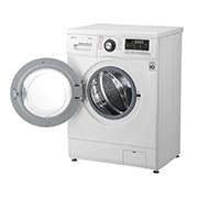 LG Вузька пральна машина, технологія 6 Motion™, прання парою SpaSteam™, Smart Diagnosis™, 7 кг, F1296HDS3, thumbnail 4