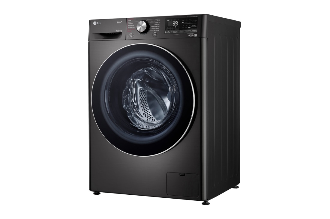 LG Стандартна прально-сушильна машина | AI DD™ | EcoHybrid™ | 10,5/7 кг, right side, F4V9RC9P, thumbnail 12