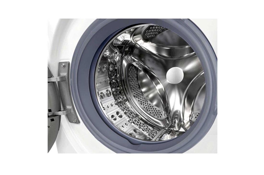 LG Вузька пральна машина, технологія AI DD™, прання парою Steam™, LG ThinQ™ по Wi-Fi, 6,5 кг, F2V5WS0W, thumbnail 3