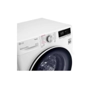 LG Вузька пральна машина, технологія AI DD™, прання парою Steam™, LG ThinQ™ по Wi-Fi, 6,5 кг, F2V5WS0W, thumbnail 7