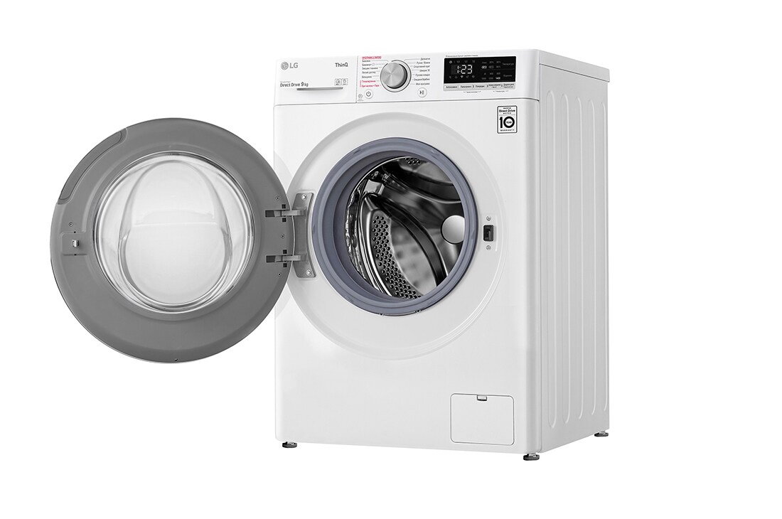 LG Повнорозмірна пральна машина | Розумне прання з AI DD™ | 9 кг, F4V5VS0W, F4V5VS0W, thumbnail 11