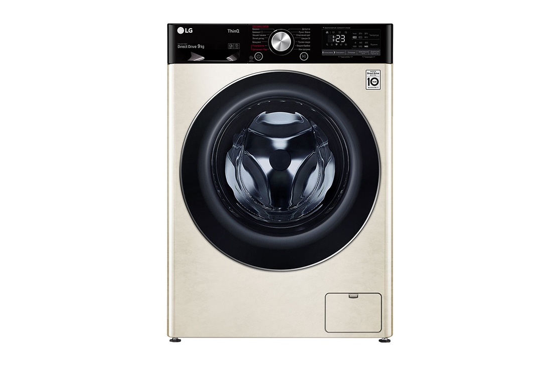 LG Повнорозмірна пральна машина | Розумне прання з AI DD™ | 9 кг, F4V5VS9B