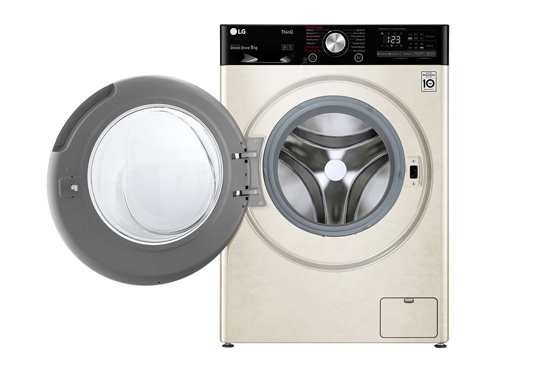 LG Повнорозмірна пральна машина | Розумне прання з AI DD™ | 9 кг, F4V5VS9B, thumbnail 2